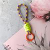 Color-Block Knotted Detachable Phone & Keychain Lanyard