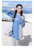 Women's Two-Piece Long Sleeve Quick-Dry Surfing Suit with Sun Protection