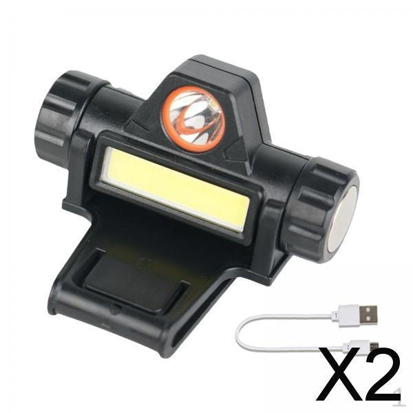 

2x Фара для Прочных Аксессуаров Удобная Универсальная Устойчивая Яркий Свет Головной Убор