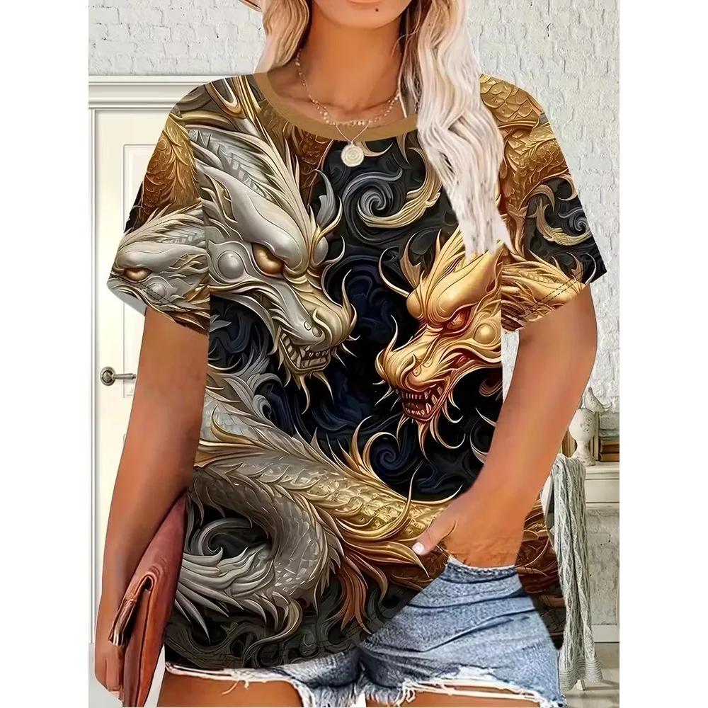 Daily Simple Women's Top Fashionable Versatile Short Sleeve Casual Comfortable T-Shirts Women’s