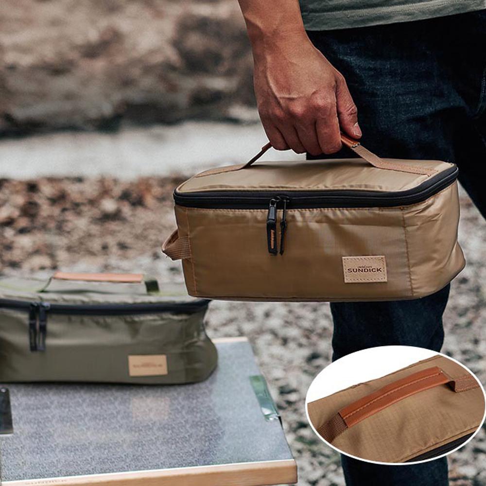 Cooking Utensil Organizers Bag Pouches Camping Travel Storage Bag Picnic Hiking Outdoor Camping Utensil Set Cooker Storage Bag