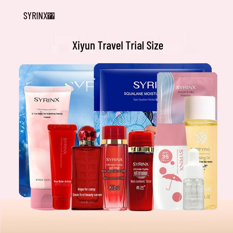 Xi Yun Travel Size Softening Toner, Lotion, and Makeup Remover Beauty Oil - Genuine Product