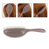 Hair Detangling Brush  ABS Plastic Detangler with Round Pins Glide Through Tangles Ease for Curly, Stright, Women, Kids, Toddlers