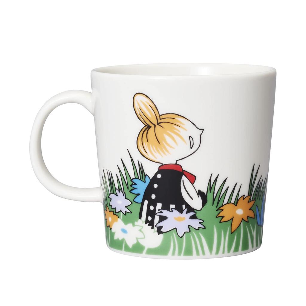 Arabia Moomin Little My Meadow Mug 300ml Official Gift Wrapping Tableware Perfect for Christmas Weddings Birthdays Housewarmings aW1062211 Imported
