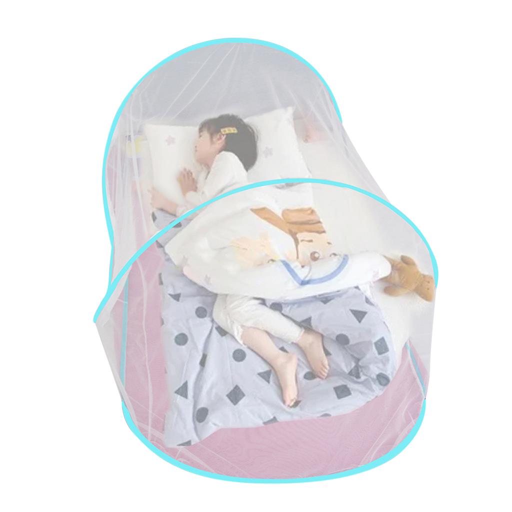 New Outdoor Travel Mosquito Net,Foldable Lightweight Small Mosquito Nets,Single Bed Camping Mosquitoes Tent for University Dorm