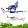 Metal Weathervane Rooster Wind Direction Indicator Farmhouse Garden Weather Vane Spinner Measuring Tools Outdoor Decorations