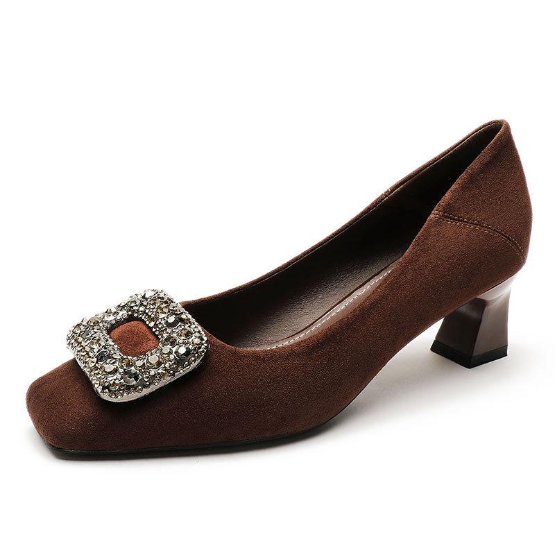 Fashion Spring Summer 2024 Fashion Elegant Concise Women High Heels Sandals Genuine Leather Pumps Party Office Prom Shoes Woman