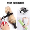 Nylon Material Hook Loop Straps Reusable Cable Ties Self Adhesive Straps  Earphone Organizer