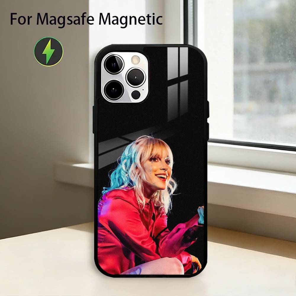 

Paramore Pop-Punk B-Band Phone Case For iPhone17,16,15,14,13,12,11 Plus,Pro Magnetic with Magsafe Wireless Charging iPhone11