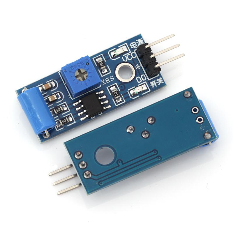 MGQH Normally Closed Type Vibration Sensor Module Alarm Sensor Module Vibration Switch SW-420 for Arduino Replacement Sensors2