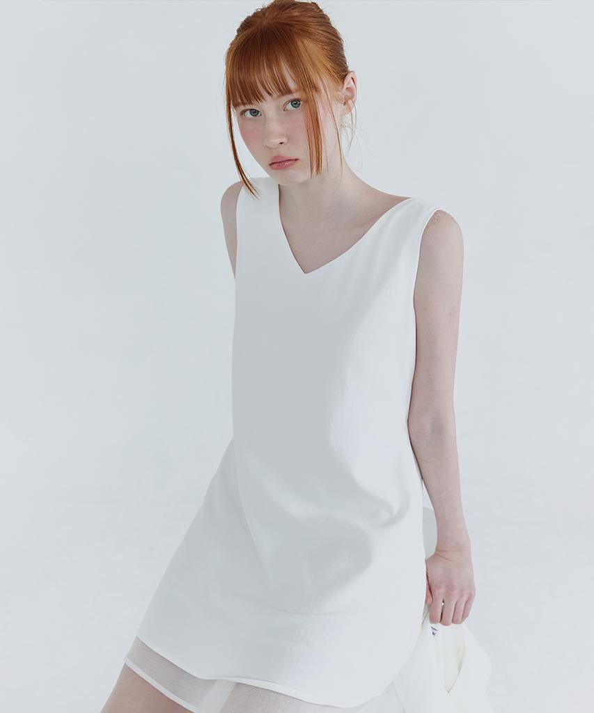 Micene Lior Mini Dress - Ruffle Blouse Set