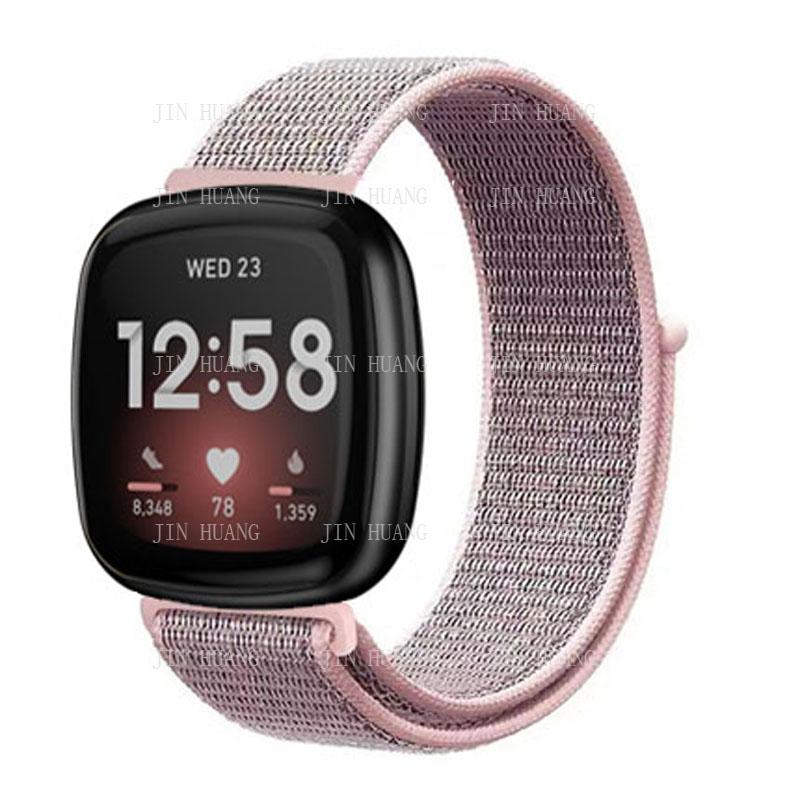 

Нейлоновий ремінець для Fitbit Versa 4 3 2 Lite Смарт-годинник ремінець для заміни Браслет-петля Correa для Fitbit Sense 2 versa 3 or Sense