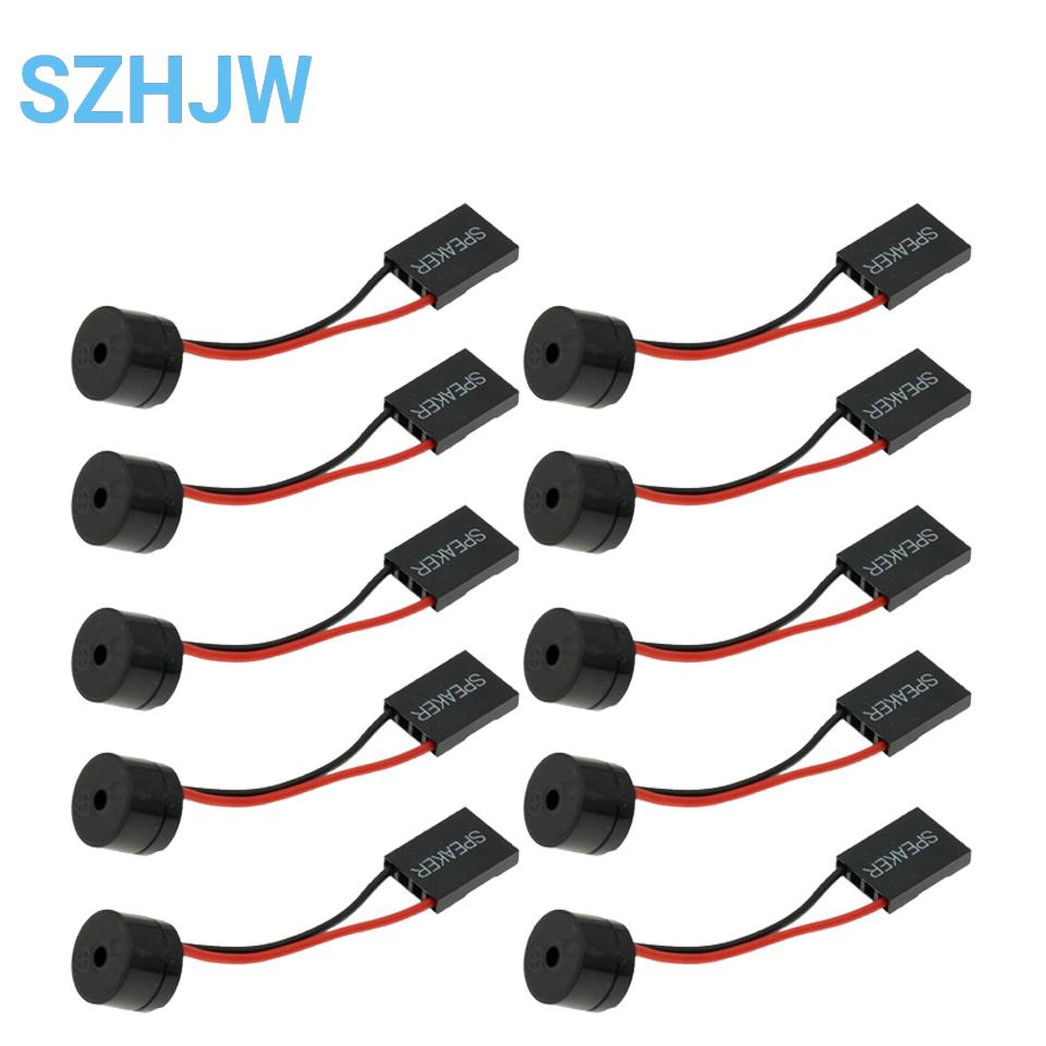 

10pcs Mainboard Buzzer Set - 5V Active or Passive Buzzers for Sound Signaling in Electronics, Appliances & Security Systems