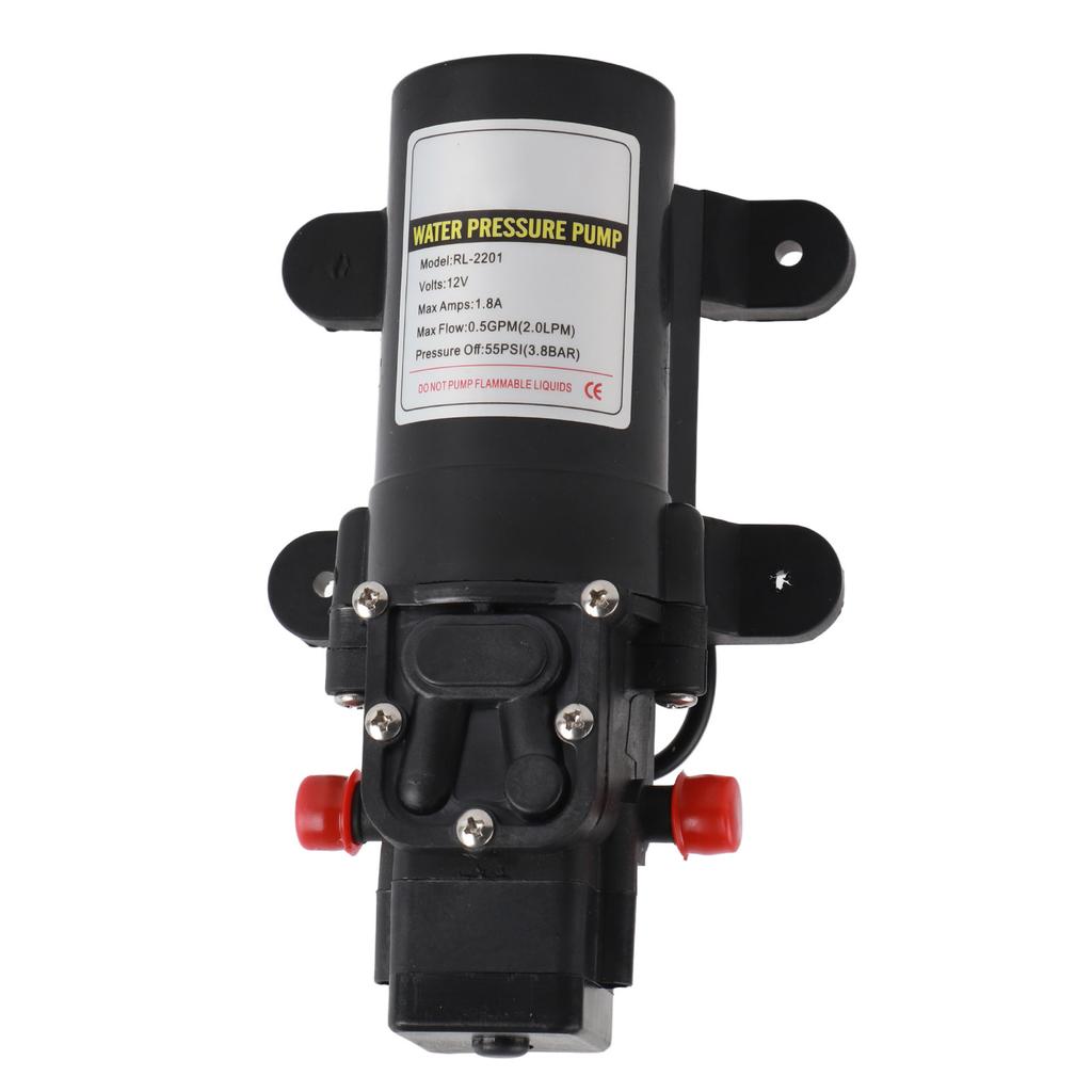 Pompă cu diafragmă pentru presiunea apei, autoamorsantă, pompă cu diafragmă, pompă de apă de înaltă presiune pentru exterior RL