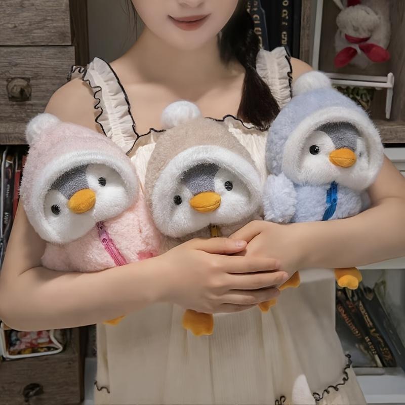 [Plush Penguin Toy] Plush Toy Penguin in 3 Colors | Holiday Gifts for Birthday, Christmas, Thanksgiving, Winter - Thoughtful Presents for Friends