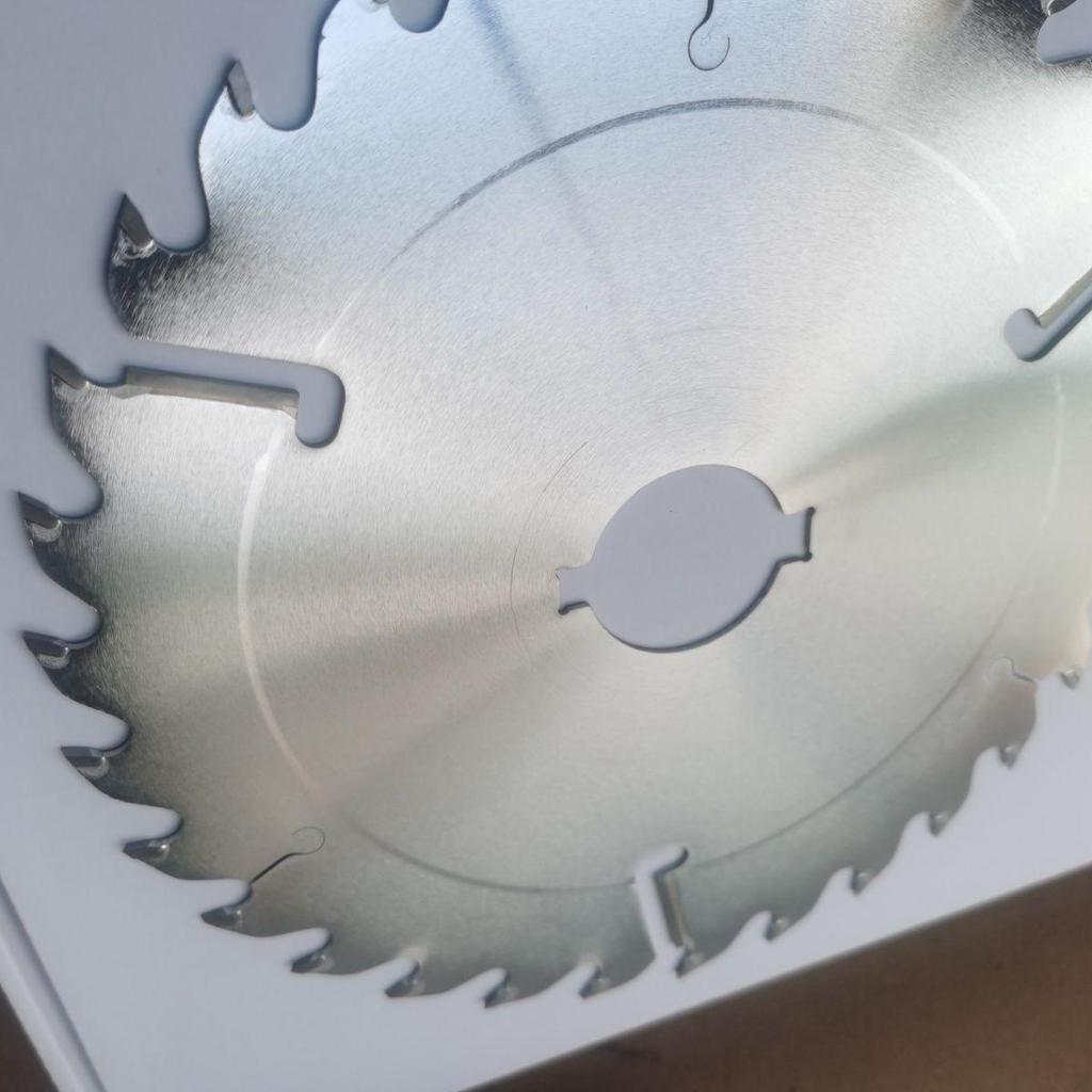 9-Zoll Importiertes Hartmetall-Mehrklingen-Holzbearbeitungs-Schaber-Sägeblatt - Extra Dick