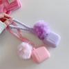 Plush Short Rope for Apple AirPods 1 Generation Earphone Case Pro1 Earphone Case 1 Generation Silicone Soft Case