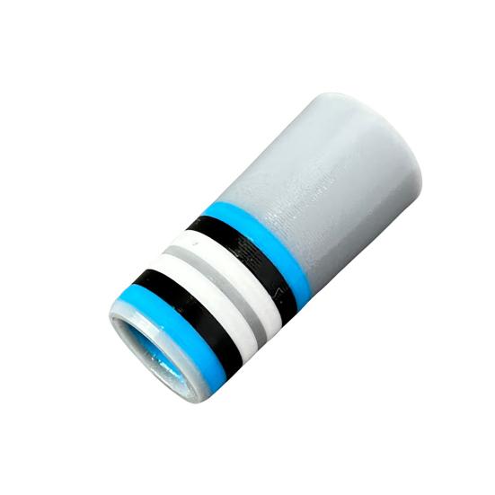 Golf Iron Ferrules Flat Golf Club Ferrules Sleeve Colorful Golfing Iron Ferrules Fit 0.355in Tapered Steel Shafts