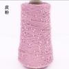 350g 70% CottonSoft Crochet Hand Pearl Beaded Yarn  Lace 6# Hand-Knitted Thread For Summer Knitting Sweaters Hats Scarves Luxury
