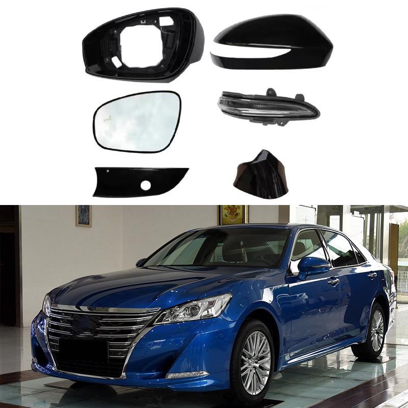 Rearview Mirror Shell & Cover with Turn Signal for 15-24 Toyota Crown