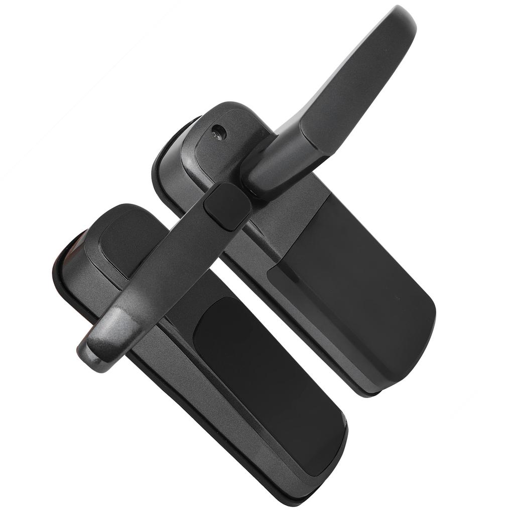 Smart Door Lock Bluetooth APP Cards Password Keypad Mechanical Key Security Home ImprovementBlack