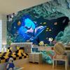 Photo Wallpaper 3D Underwater World Mural Home Decor Wall Paper Kids' Room Living Room Background Murals Wallpapers