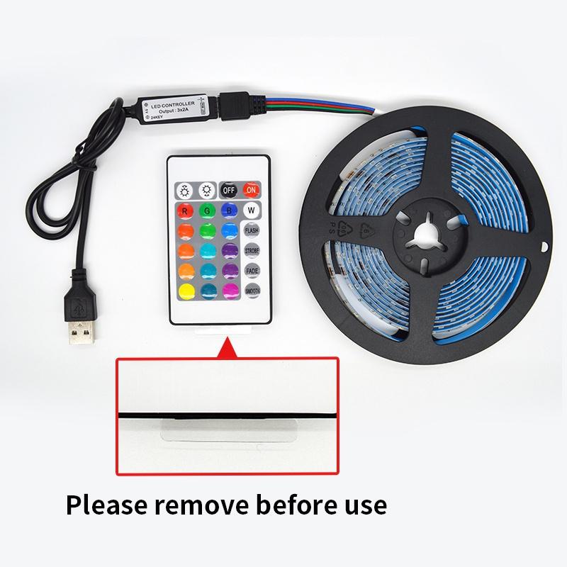 0.5M 1M 2M 3M 4M 5M 10M 20M LED Strip Light RGB 5050 SMD Flexible Tape Diode Light For Christmas Holiday Wedding Birthday Home Bedroom Decor DC5V