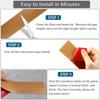 1pc Self-Adhesive Wood Grain Floor Edge Strip - Perfect for Door Seam Accent, and Matte Surface Application, Door Stitching Accessories, Home Decor