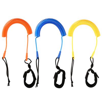 Durable 10 Feet Paddleboard Leash with Comfortable Ankle Cuff and Stainless Steel Hardware for Safe Surfing and Stand Up Paddle