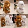 Toy Animal Alpaca With Pp Cotton Filling Soft Short Fur For Girls Birthday Gift