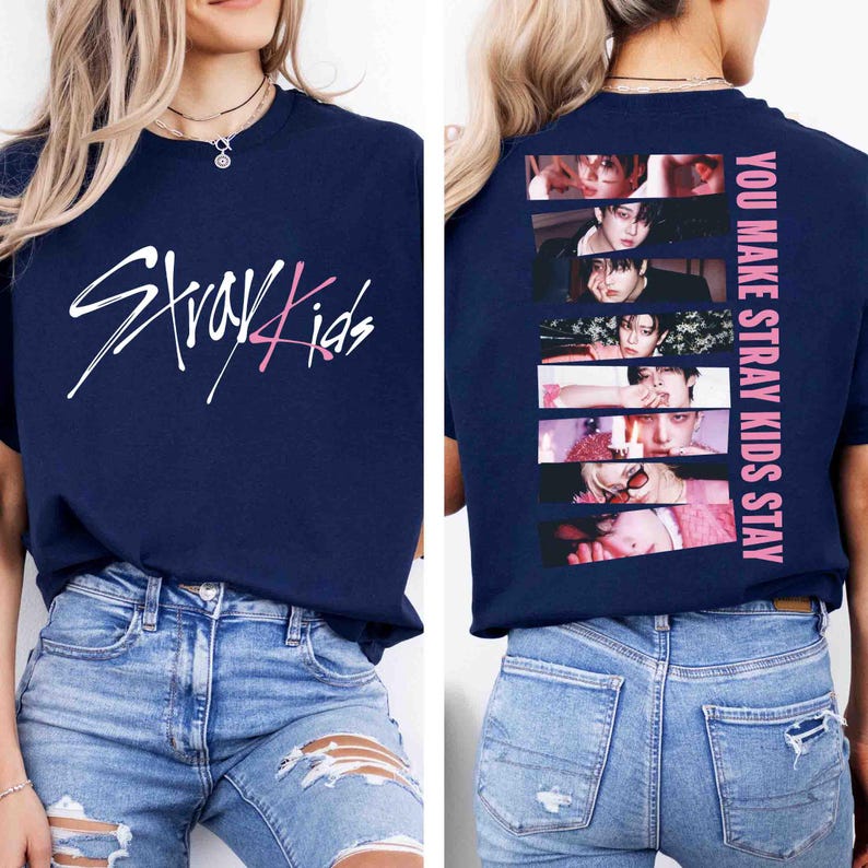 

Футболка Stray Kids Do It 2 сторони, Футболка Stray Kids Domiate World Tour 2026, Футболка Stray Kids Kpop, Футболка з альбому SKZ Do It, Футболка Stray Kids Stay XXL