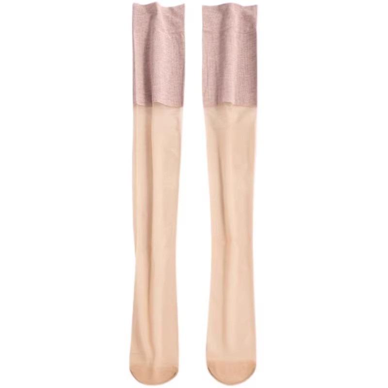 3 Paar Neue Rutschfeste Damen Sommer Transparente Strümpfe Oberschenkelhoch Dünne Sexy Dame Lange Overknee-Socken für Frauen