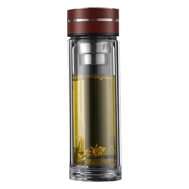 Fuguang Xuanjie Digital Display Portable Glass Tea Cup