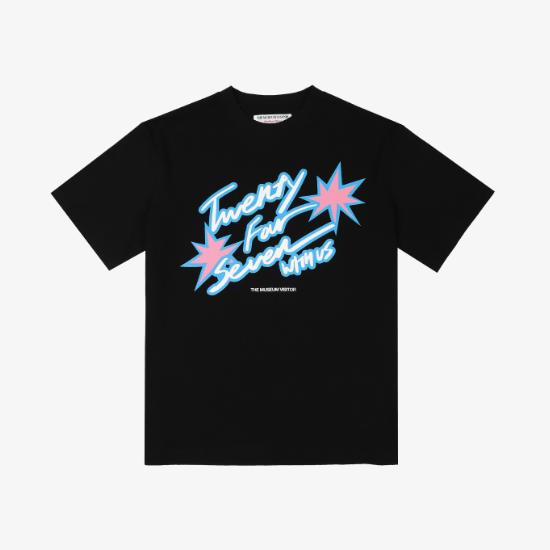 Официальный дебют TWS Футболка TWS X TV S/S Black ver. M size