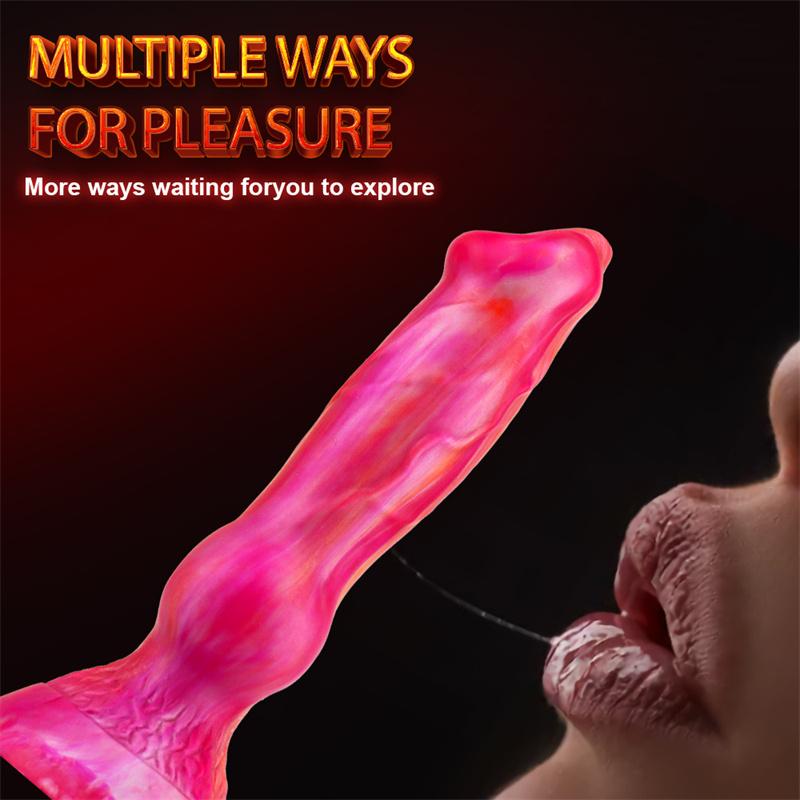 Female Small Shaped Anal Plug Penis Simulation Animal Penis Masturbation Device Adult Products