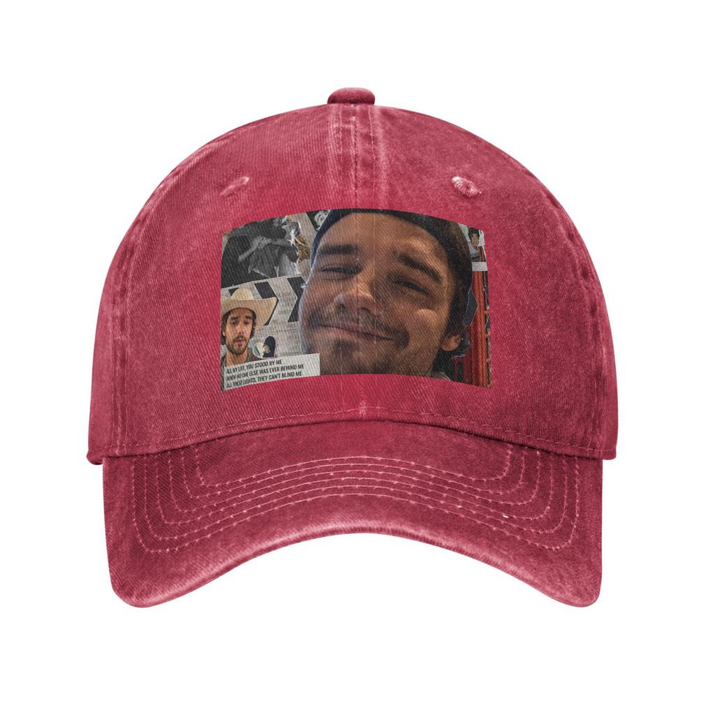 Liam Payne Fotokollage Baseballkepsar Mode Tvättad Denimkeps Utomhus Keps Hip Hop Baseball Cowboyhatt för Unisex Kvinnor