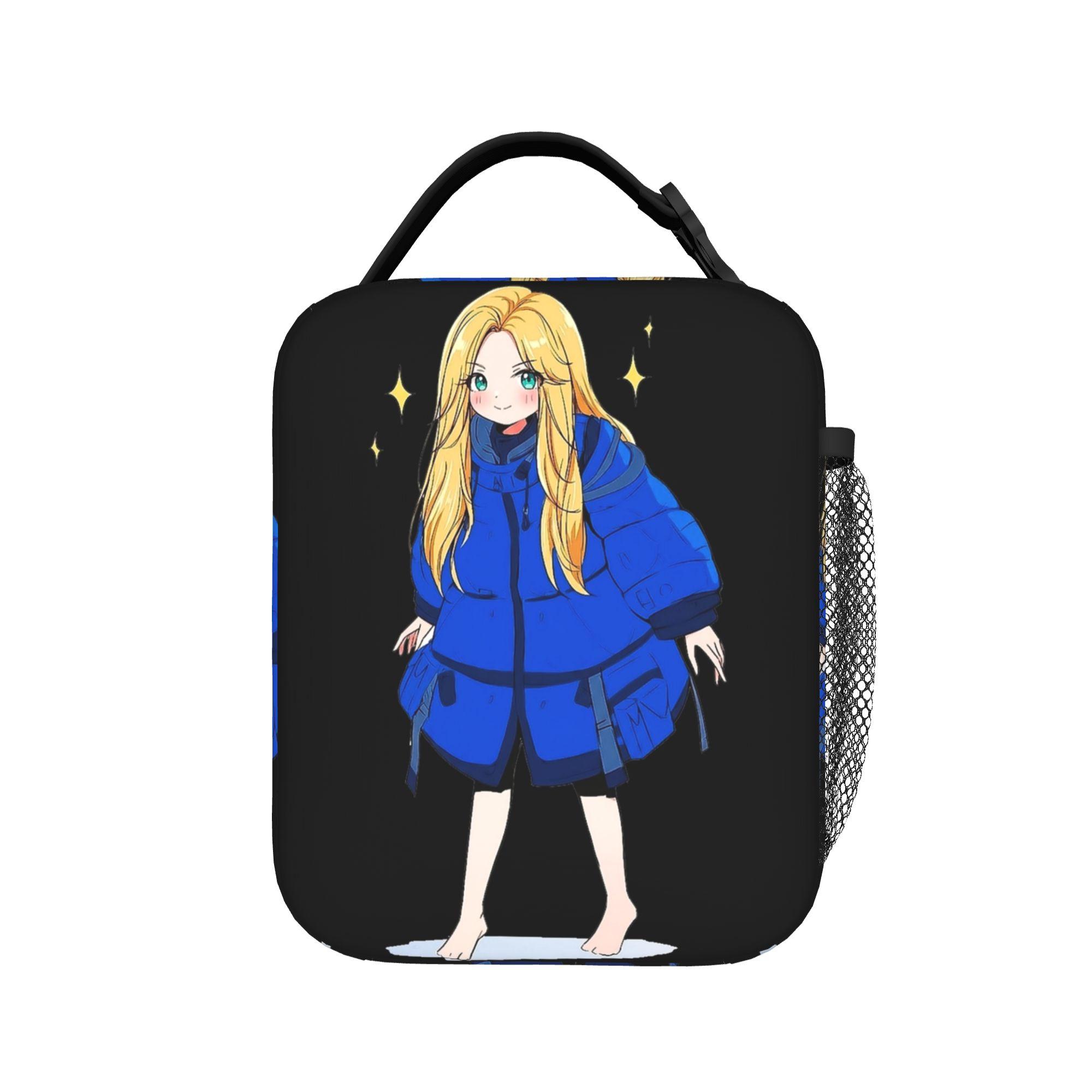 Pragmata Game 2026 Accessories Insulated Lunch Bag For Picnic Food Container Reusable Cooler Thermal Lunch Boxes One Size