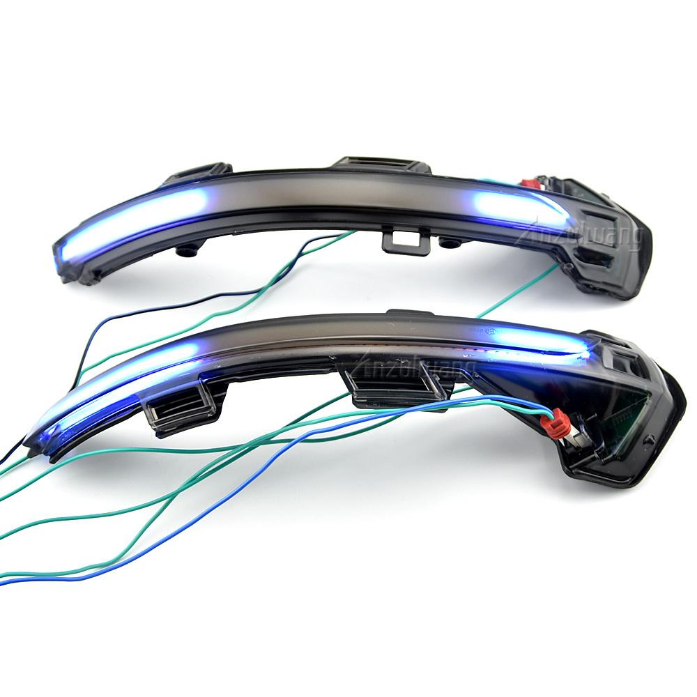 LED Turn Signal Light For VW Passat B8 Variant Arteon Rearview Side Mirror Dynamic Sequential Blinker Indicator 2015 2016
