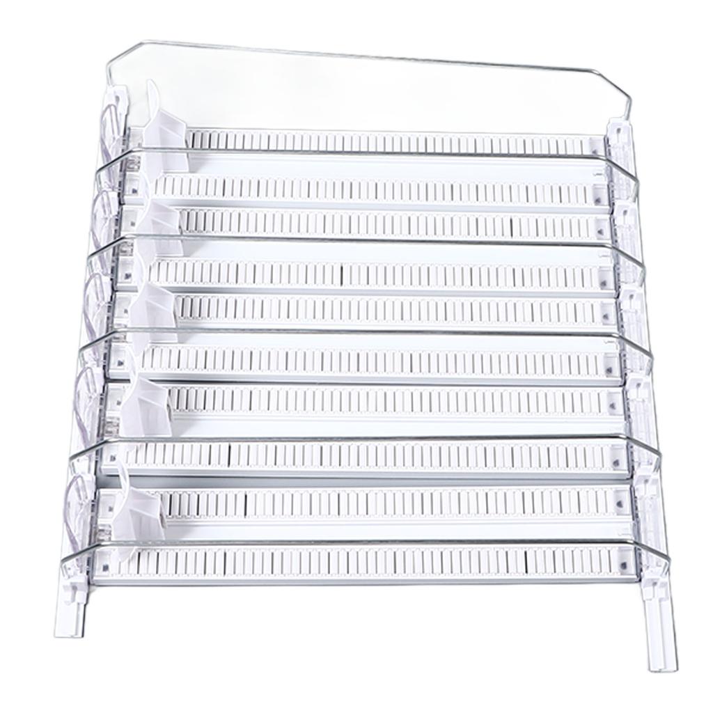 38cm Kühlschrank Getränkespender Verstellbarer Kühlschrank Selbstschiebender Soda Dosen Spender für Bier Limonade