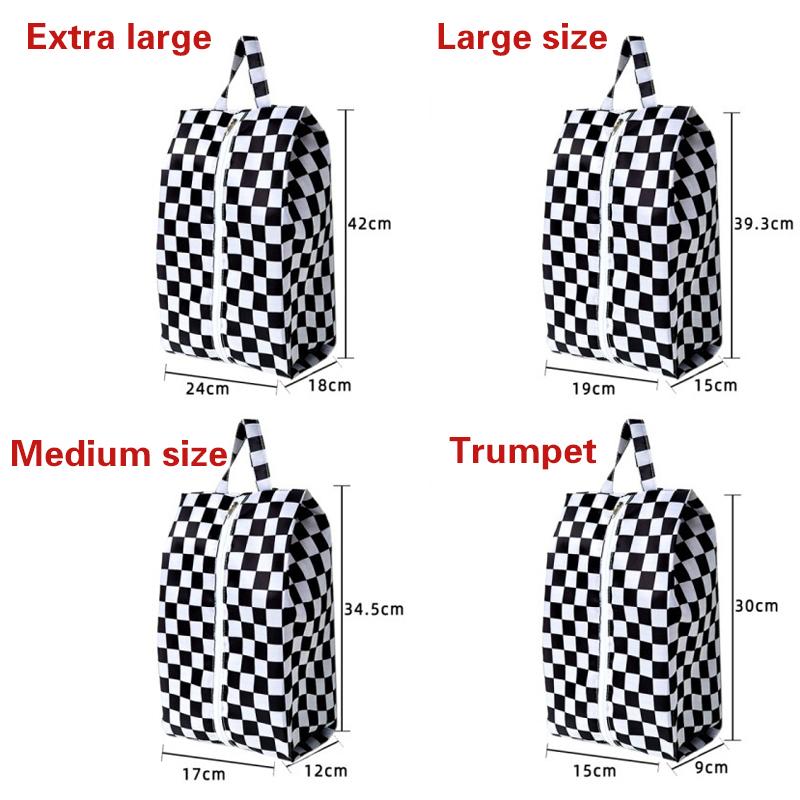Shoe Storage Bag Waterproof And Dust-Proof Nylon Fabric With Strong Zipper Suitable For Men And Women Travel Home Storage Bag