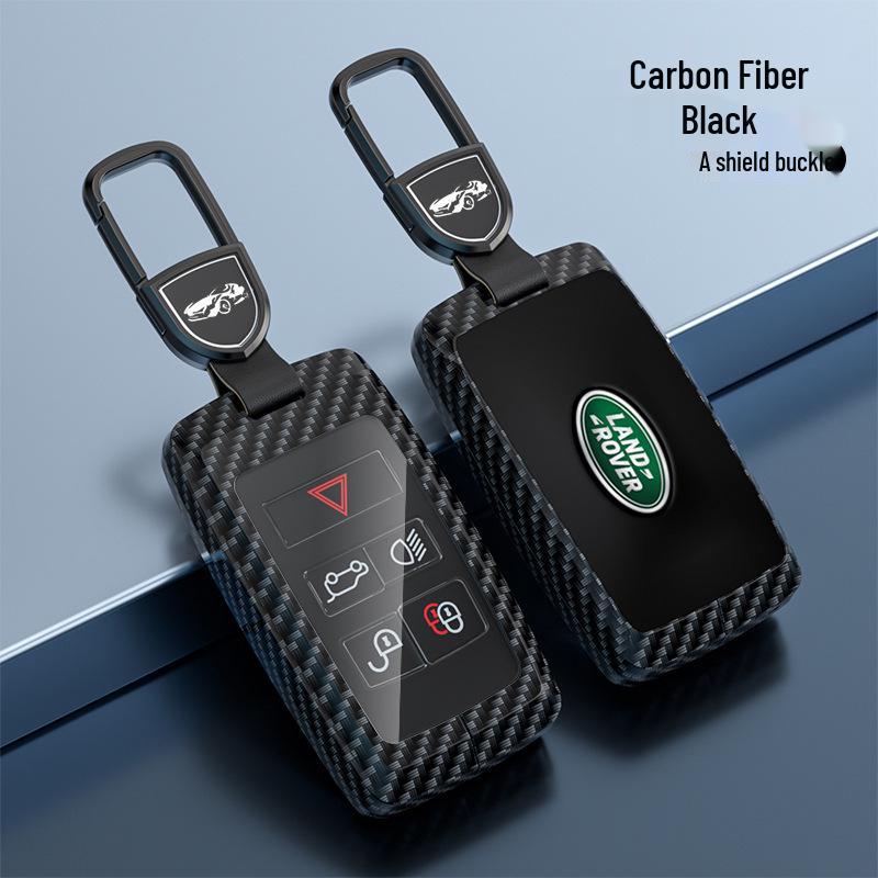 Metal Key Case for Land Rover Range Rover, Freelander, Discovery 5, Defender, Velar Cars.