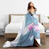Boykisser Silly Cat Warm Blanket  Students Plush Throw Blanket Street Trend Living Room Flannel Bedspread Sofa Bed Cover