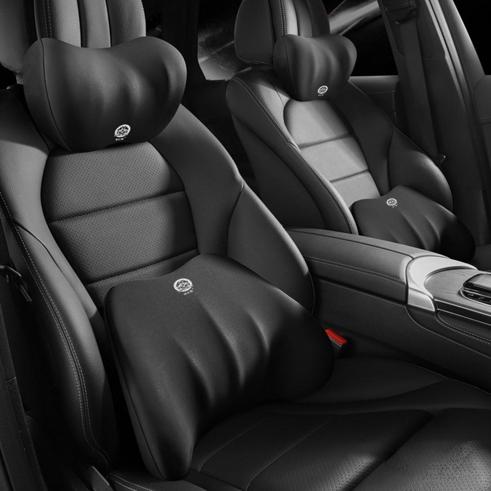 Lendenstützkissen für Auto Auto-Lendenstütze aus Memory-Schaum Stützkissen für Computer-Gaming-Stuhl Liegesessel Rücken
