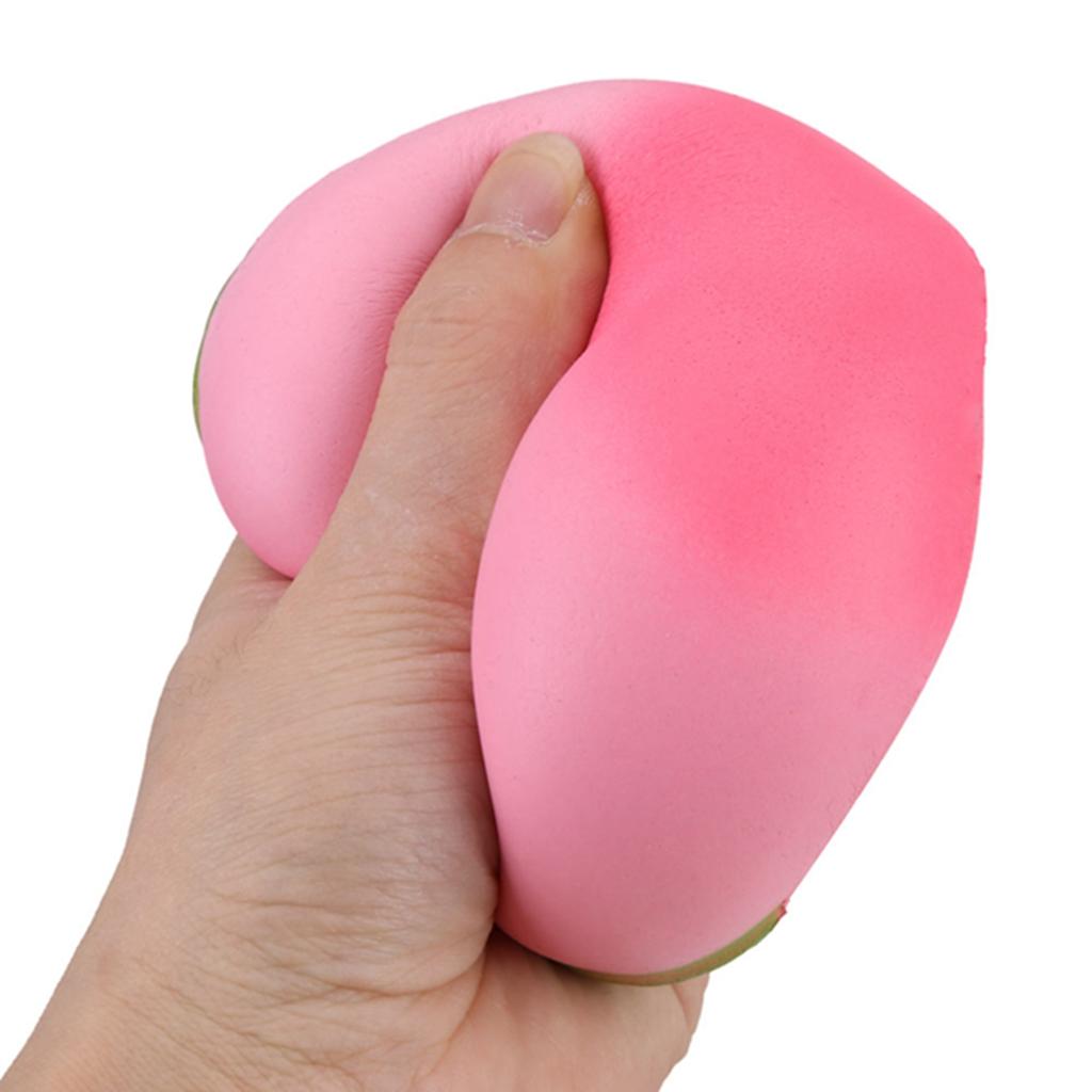 Scented Peach Fruit Squishy Slow Rising Soft Kids Toy Stress Relieve Gift