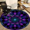 1PC Mandala Pattern Chair Carpet for Office Non-Slip, Lightweight, Machine Washable Rug for Office, Sleeping, Room - Holiday Decoryy251009103