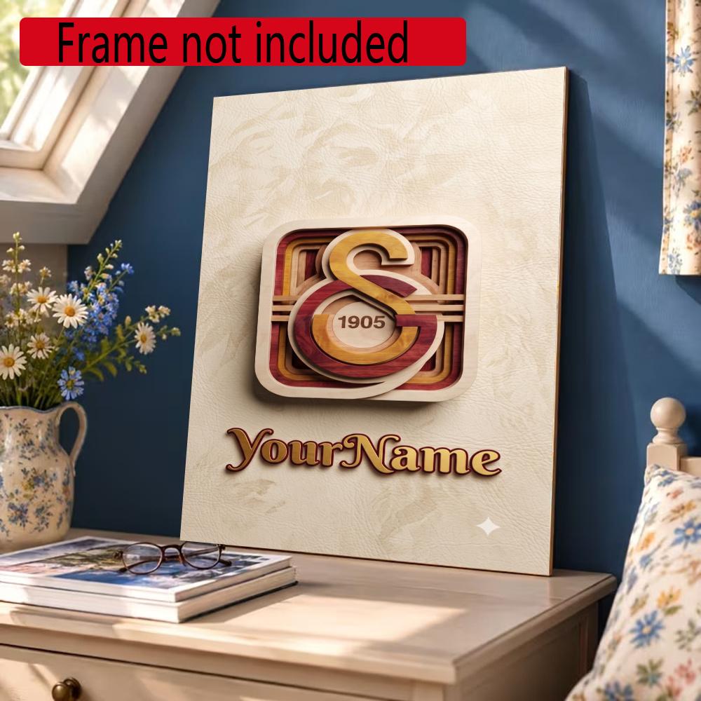 Galatasaray Customize Text Diamond Painting Round Diamond Mosaic Suitable For Beginners Diamond Painting Rhinestones Gift Frameless