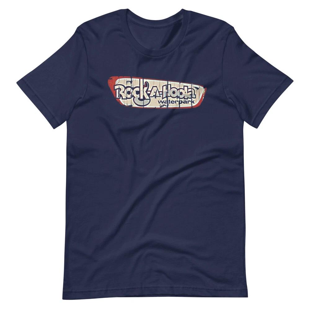 

ROCK-A-HOOLA Waterpark Vintage Style Retro Tee Shirt Short-Sleeve Unisex T-Shirt XXXL