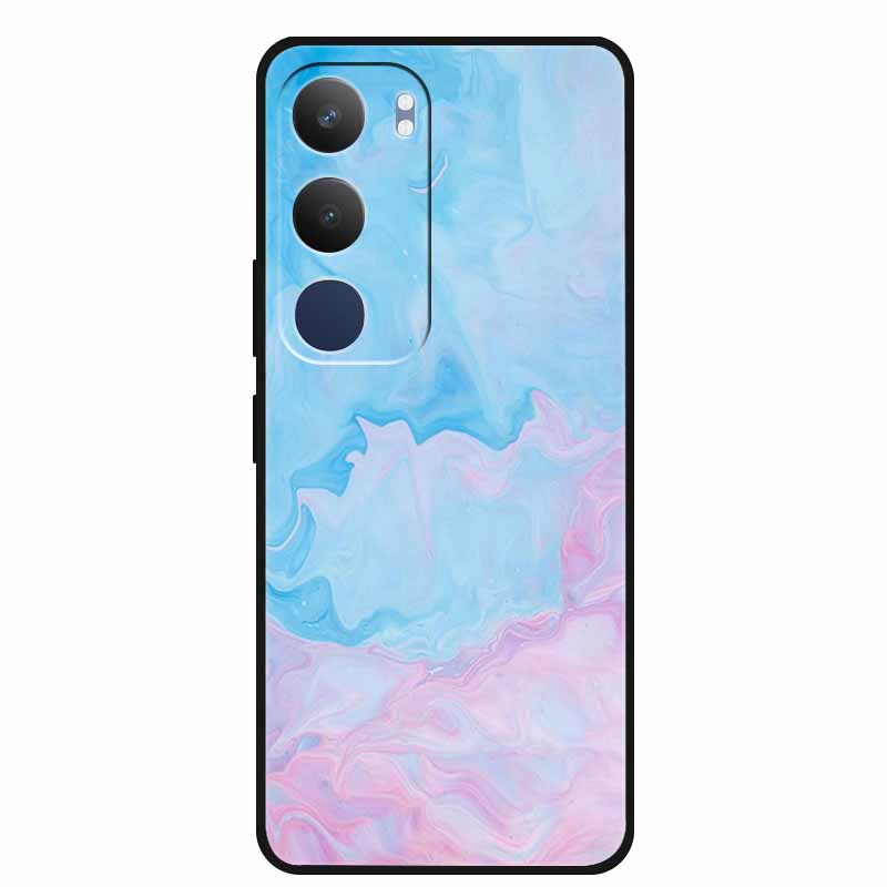 Luxury Phone Case For Vivo Y19s Pro 4G Soft TPU Silicone Back Case For Vivo Y29 5G Y 29 19s Marble Patterns Cover Bumper Funda