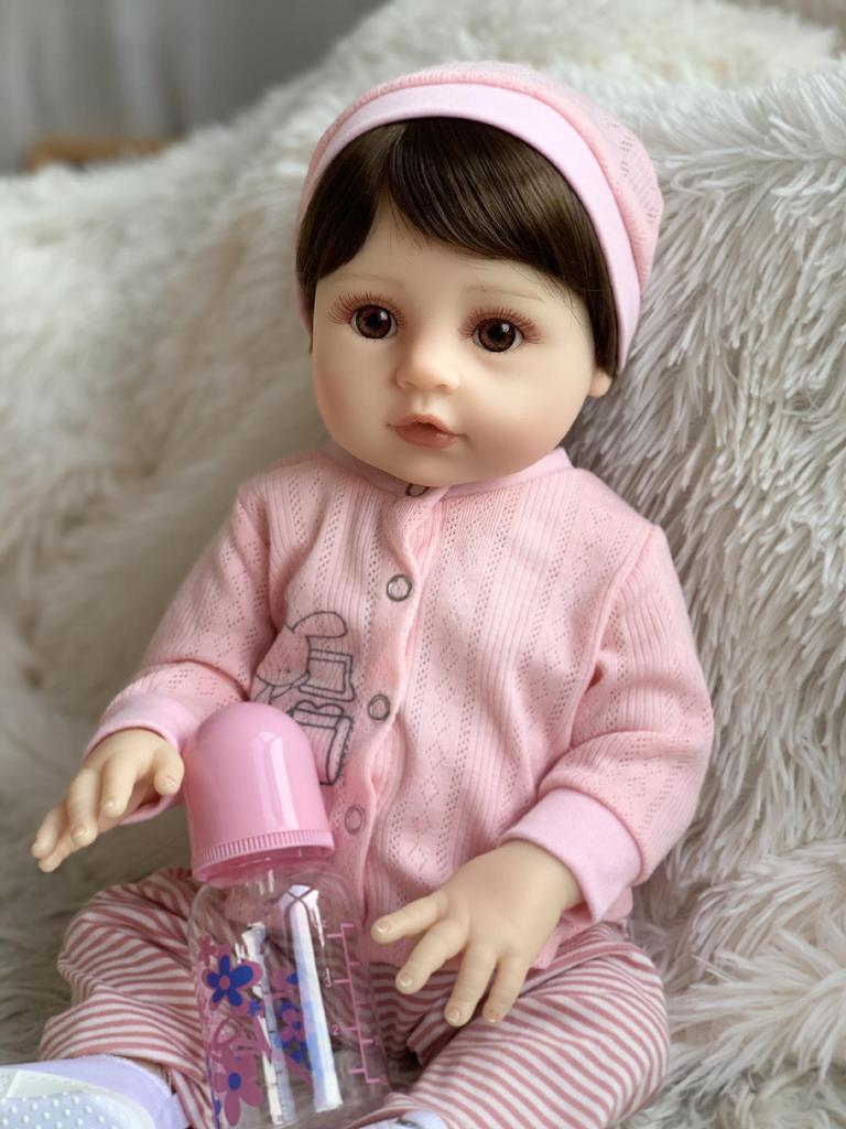 Reborn Vinyl Baby Doll - Realistic Soft Rubber Children's Toy Gift