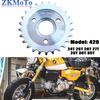 Parti per Moto Z50 Corona Posteriore 24T/25T/26T/27T/28T/30T Denti Per Honda Z50 Z50A Z50J Z50R Mini Trail Monkey Bike Parti